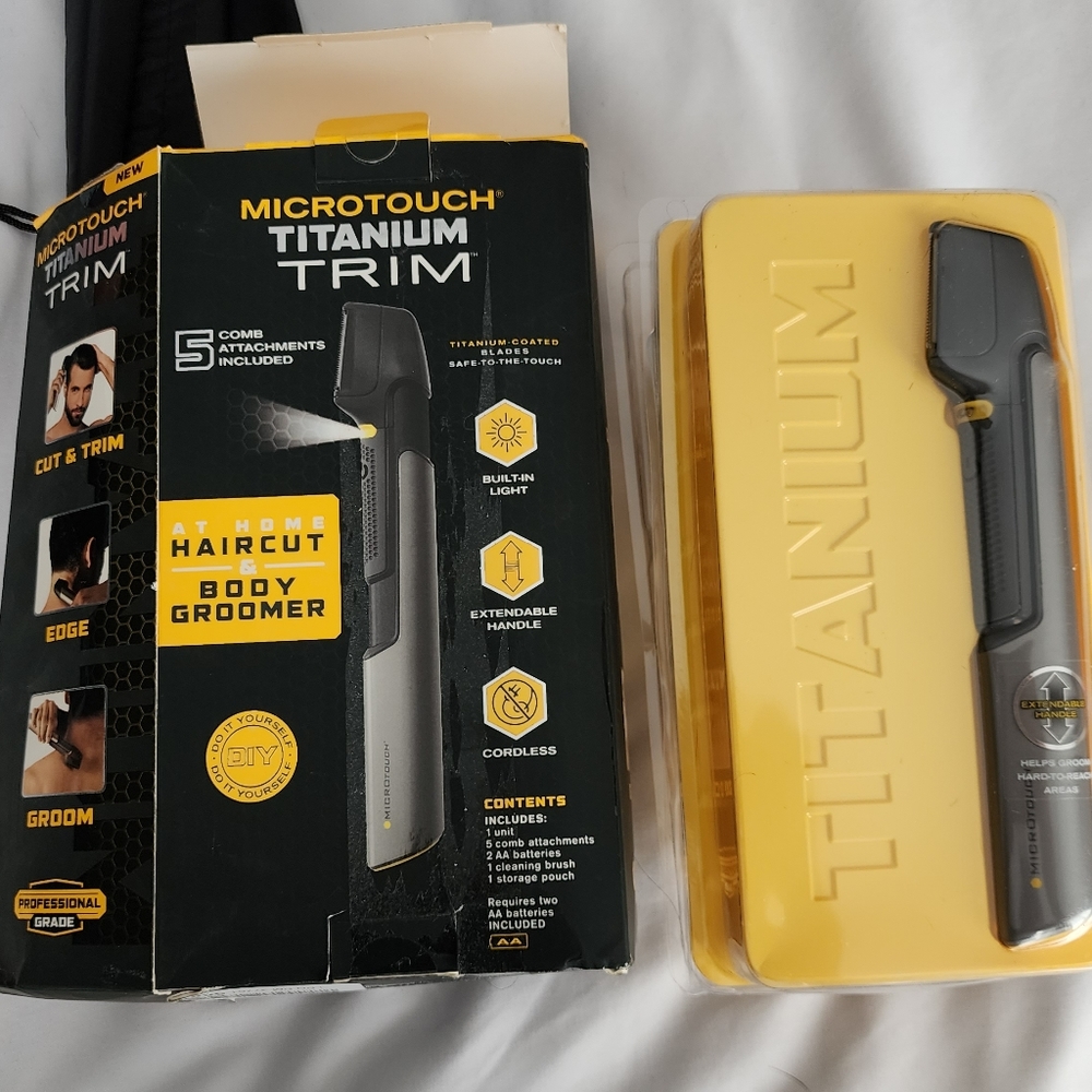 Microtouch Titanium Trimmer